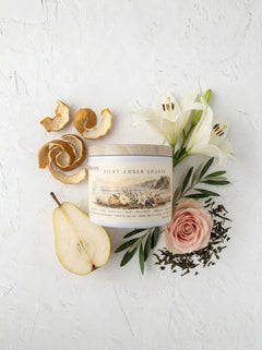 Silky Amber Shores Candle