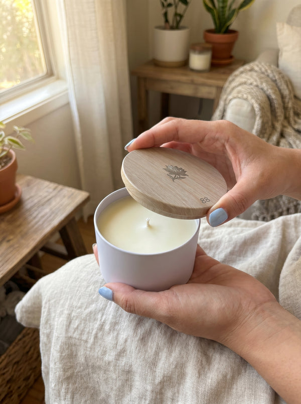 Red Lychee Tea Candle